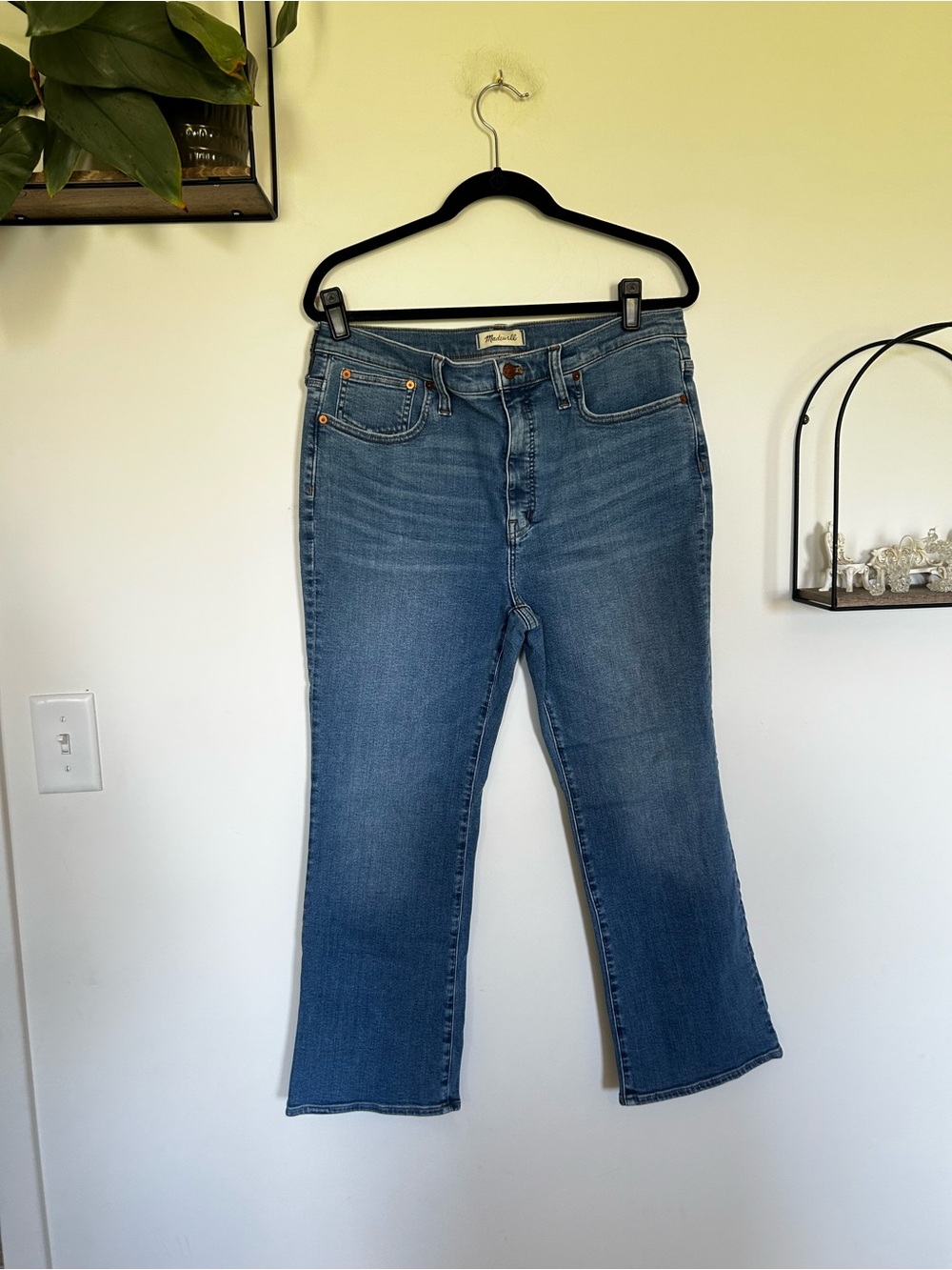 Madewell Cali Demi-Boot Jeans in Dorrance Wash: TENCEL™ Denim Edition Size 31
